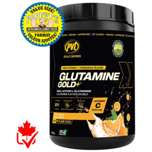 Glutamine Gold + Vitamin C - 1100 г - Tangy Orange